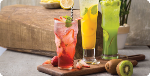 Công thức trà trái cây