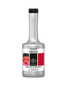 1883 RED BERRIES PUREE - MỨT SỆT QUẢ MỘNG 1L