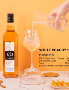 Syrup White Peach  1883 - Đào Trắng 1883 