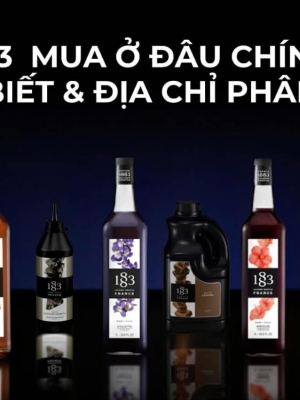 Syrup 1883 Mua Ở Đâu Chính Hãng? Cách Nhận Biết & Địa Chỉ Phân Phối Uy Tín
