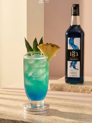 Mocktail Blue Hawaii Mát Lạnh Mùa Hè Cùng 1883 Syrup