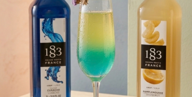 Blue Grapefruit Mocktail