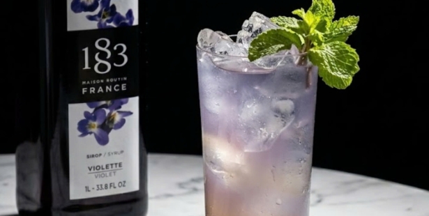 Không Cần Ra Bar! Tự Pha Violet Night Sắc Tím Huyền Bí Cực Chill Tại Nhà