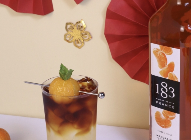 Cold Brew Tangerine Fizz: Sự Giao Thoa Đẳng Cấp Giữa Cà Phê Và Syrup Quýt 1883