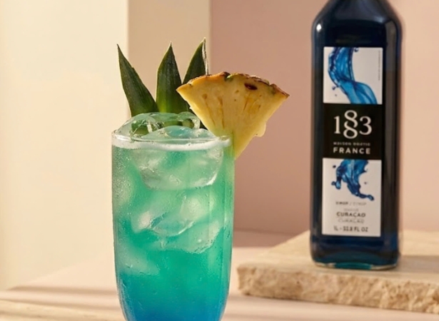 Mocktail Blue Hawaii Mát Lạnh Mùa Hè Cùng 1883 Syrup